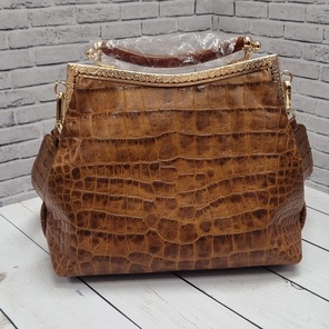 Сумка с Фермуаром золото